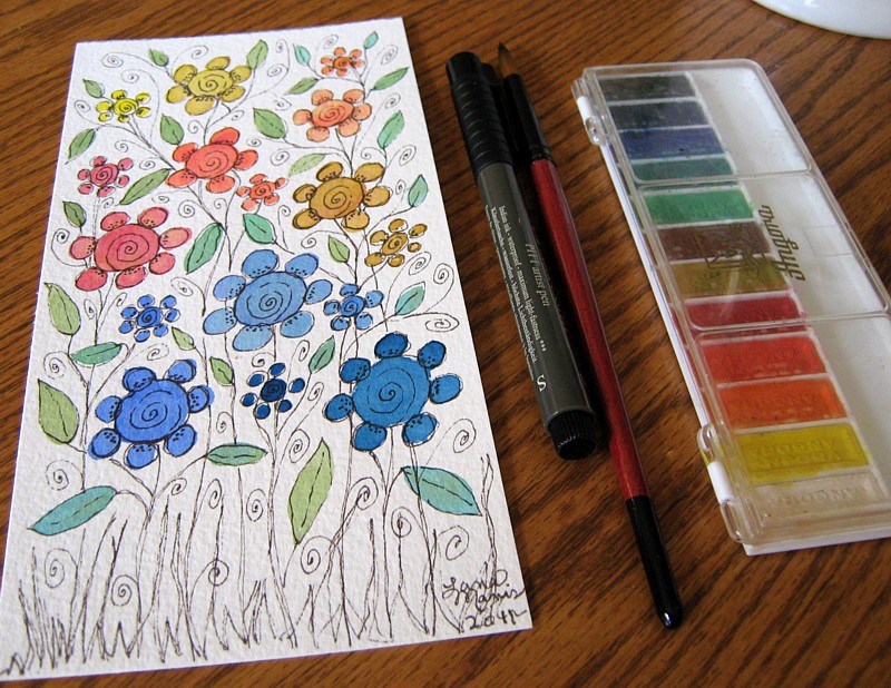 800x618 Honeysuckle Lane Color, Color, Color! - Angora Watercolor