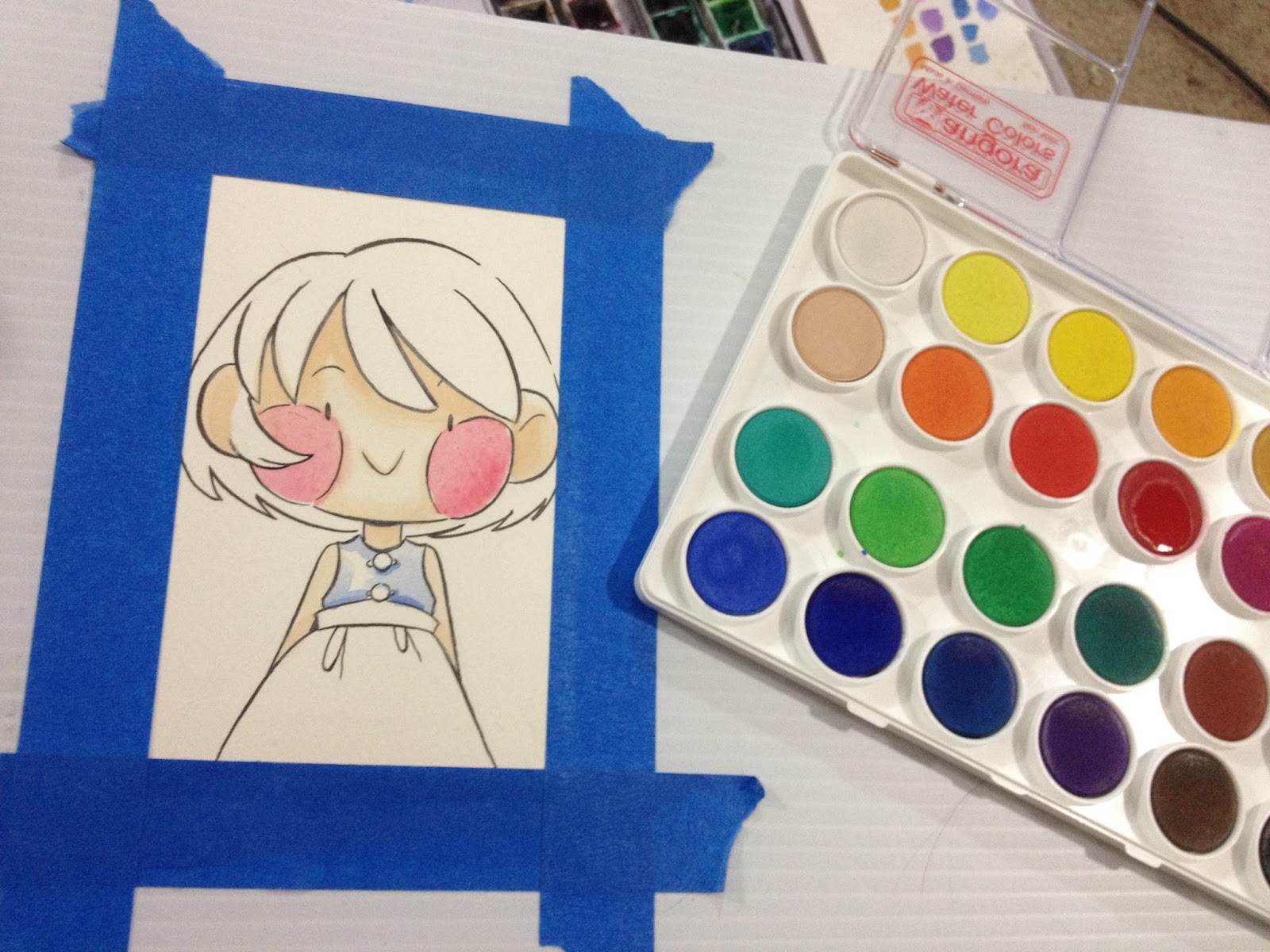 1600x1200 Nattosoup Studio Art And Process Blog Art Supply Review Angora - Angora Watercolor