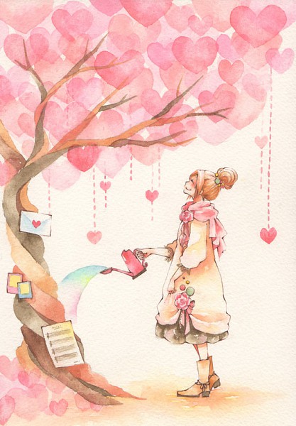 417x600 Watercolor - Anime Watercolor