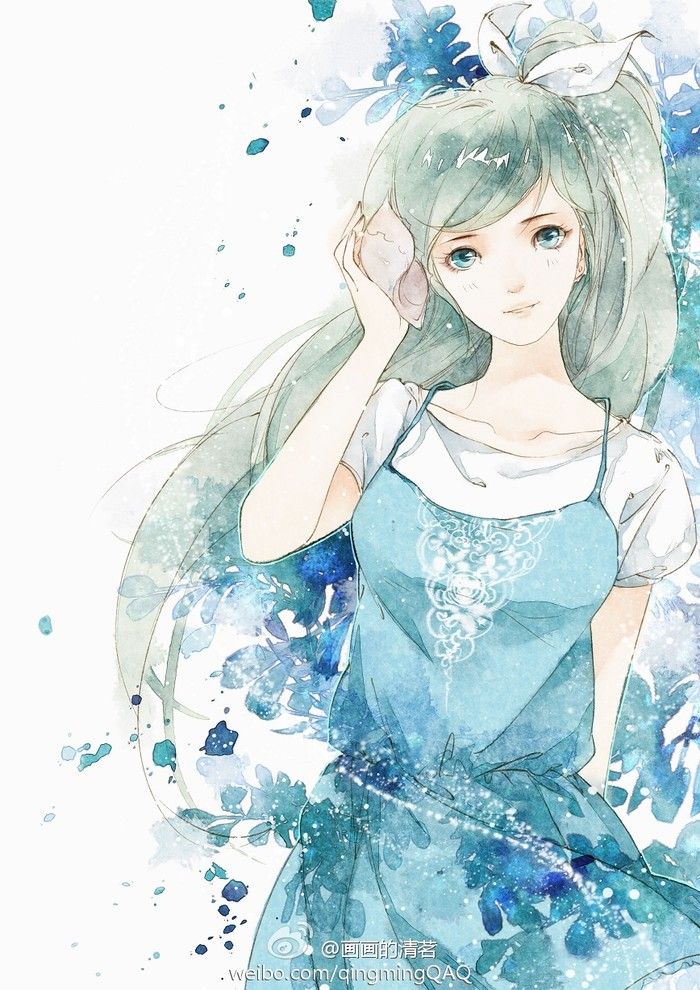 700x990 Art Anime, Watercolor And Manga - Anime Watercolor