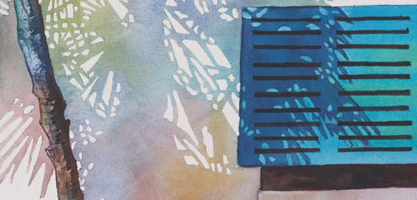 600x289 Watercolor Techniques For Colorful Shadows With Anne Abgott - Anne Abgott Watercolor