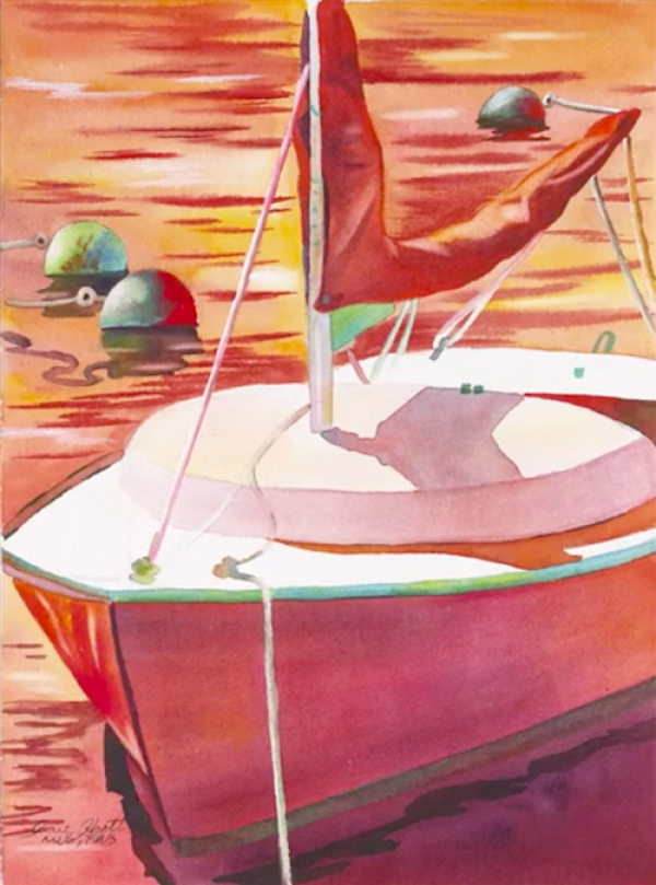 600x809 Watercolor Techniques For Daring Color With Anne Abgott - Anne Abgott Watercolor