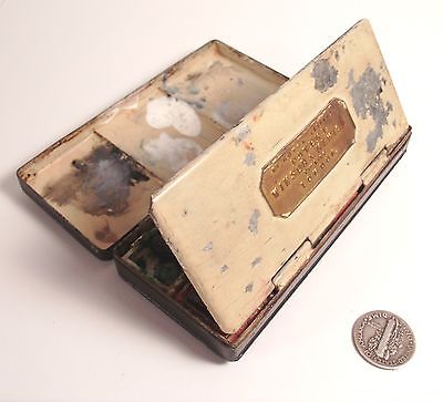 400x363 Vintage Watercolor Paint Boxes Collection On Ebay! - Antique Watercolor Paint Box