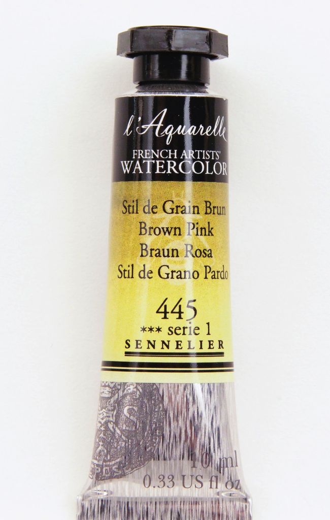 650x1024 France Sennelier, Aquarelle Watercolor Paint, Brown Pink, 445,10ml - Aquarelle Watercolor