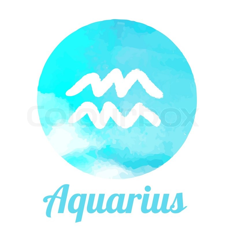 Aquarius Watercolor at PaintingValley.com | Explore collection of ...