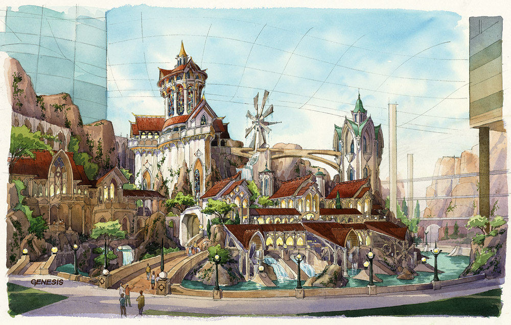 1000x637 14 - Architecture In Watercolor