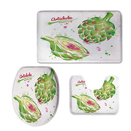 425x425 Iprint Fashion 3d Baseball Printed,artichoke - Artichoke Watercolor