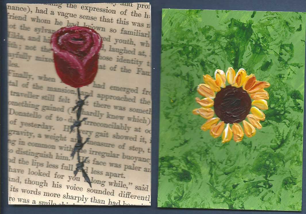 1065x746 Artist Trading Cards (Atcs) Vine Branch Studio - Artist Trading Cards Watercolor