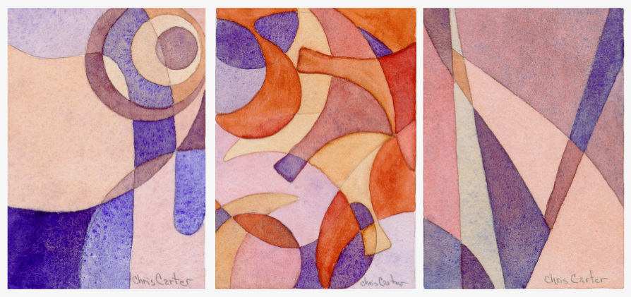 894x421 Orb Series Artist Trading Cards Watercolor Li Ited Palette Chris - Artist Trading Cards Watercolor