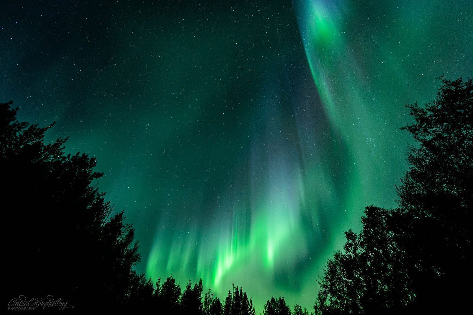 1603x1067 Watercolor Sky - Aurora Borealis Watercolor