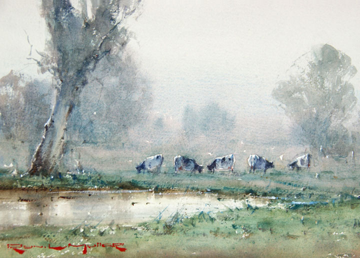 720x516 Gallery Of Ron Muller, Australian Master Watercolour Painter - Australian Watercolour