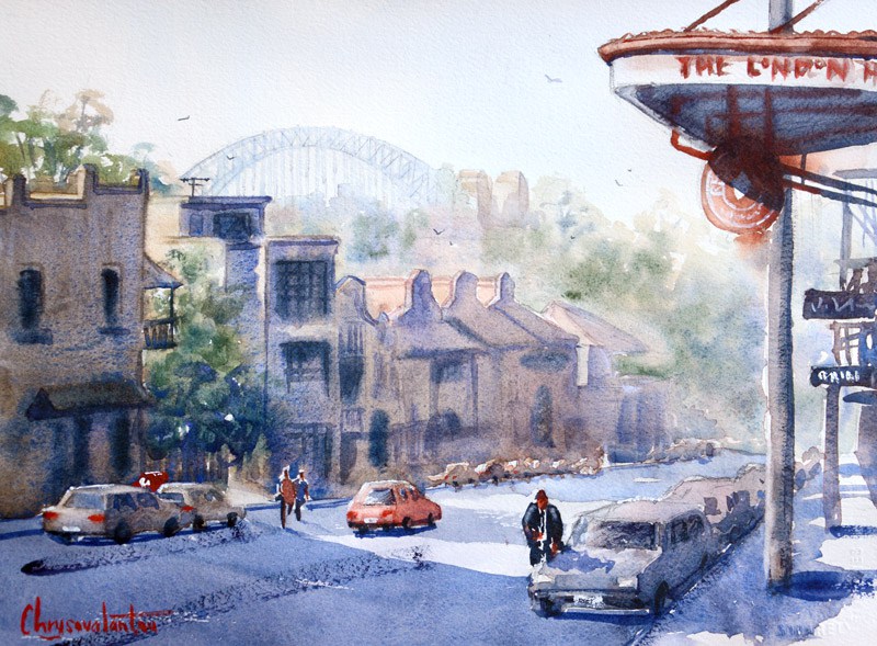 800x589 Iconic Australian Landmarks Chrysovalantou Mavroudis Watercolour - Australian Watercolour