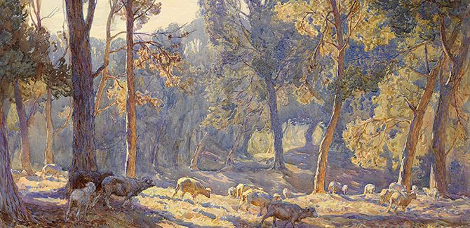 670x325 Luminous Australian Watercolours 1900 2000 Troublemag - Australian Watercolour