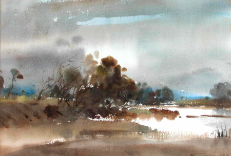 450x304 Works On Paper - Australian Watercolour