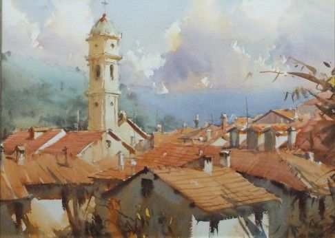 486x346 Ross Paterson Australian Watercolour Artist Seaview Gallery - Australian Watercolour
