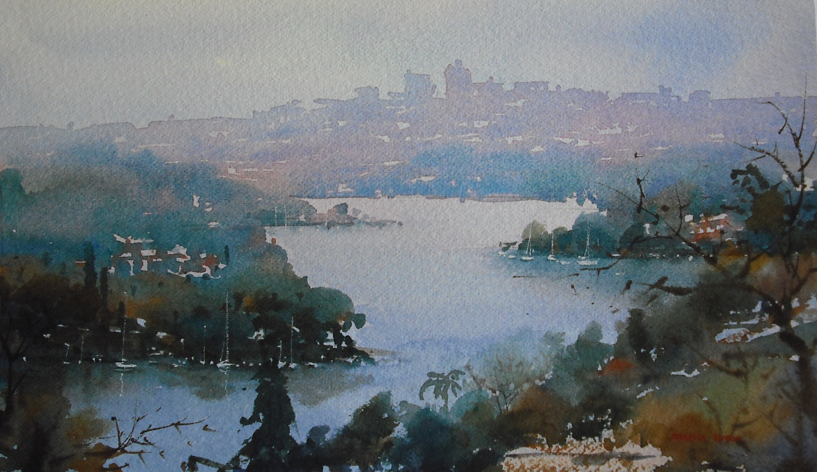 2824x1632 Demonstration By Josefia Lemon On Tuesday 15 October, 2013 7pm For - Australian Watercolour