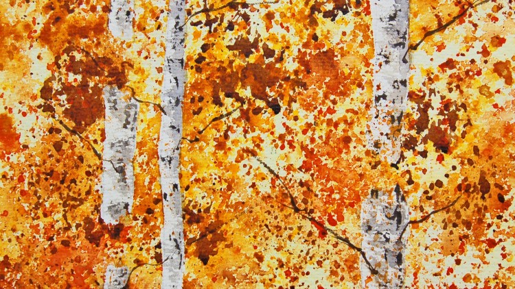 750x422 You Can Paint A Stunning Watercolor In Seven Easy Steps Udemy - Autumn Watercolor