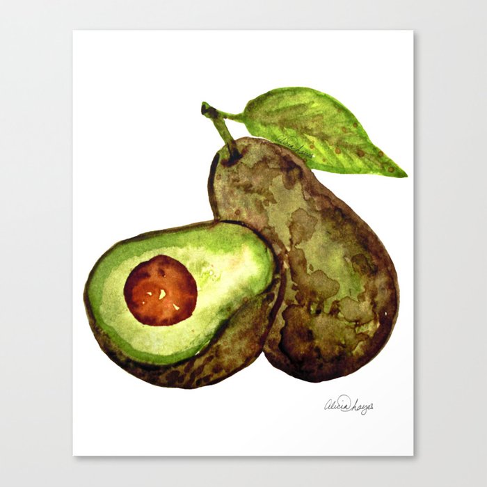 700x700 Avocado - Avocado Watercolor