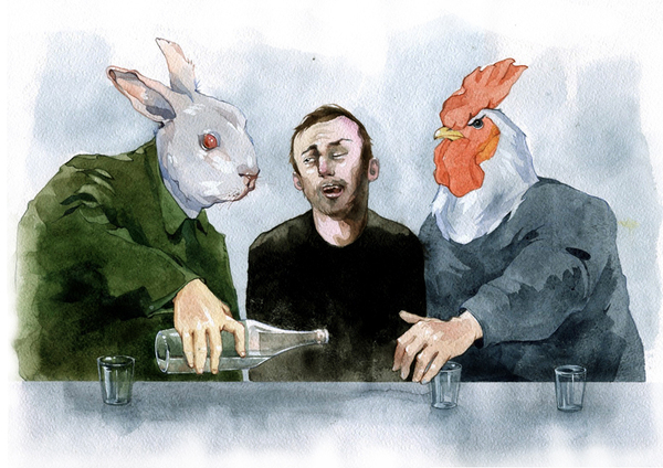 600x424 Awesome Watercolor Illustrations By Dmitriy - Awesome Watercolor