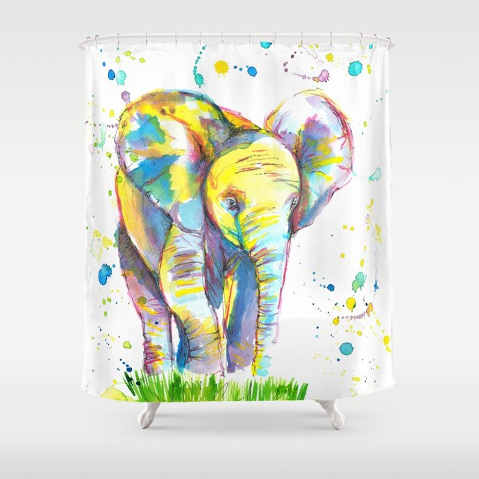 700x700 Baby Elephant - Baby Elephant Watercolor