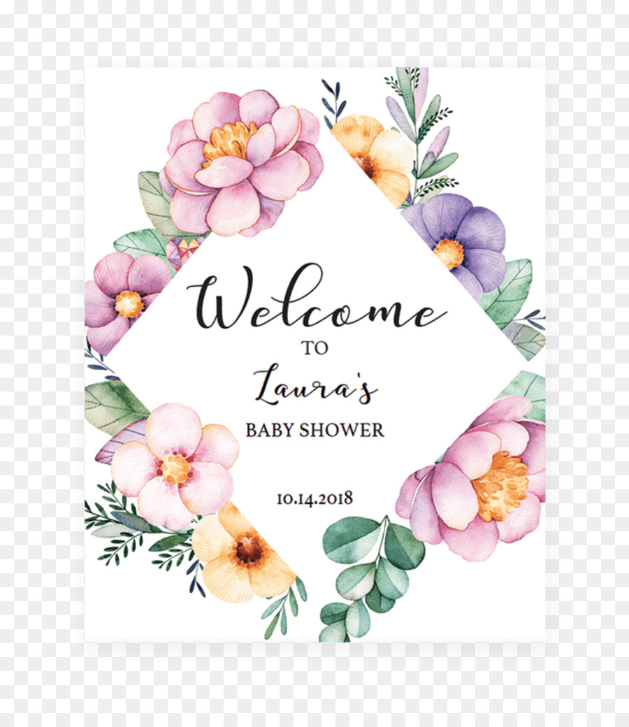 900x1040 Baby Shower Watercolor Painting Picture Frames - Baby Shower Watercolor