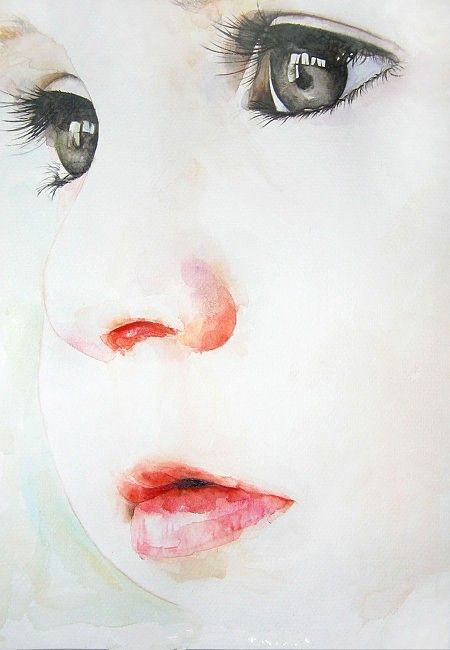 450x650 Watercolor Painting - Baby Watercolor