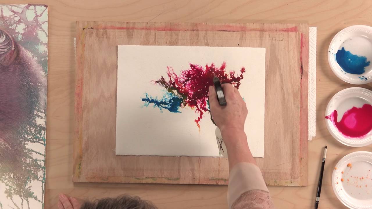 1280x720 Try These Loose Watercolor Techniques For Backgrounds - Background Watercolor Techniques