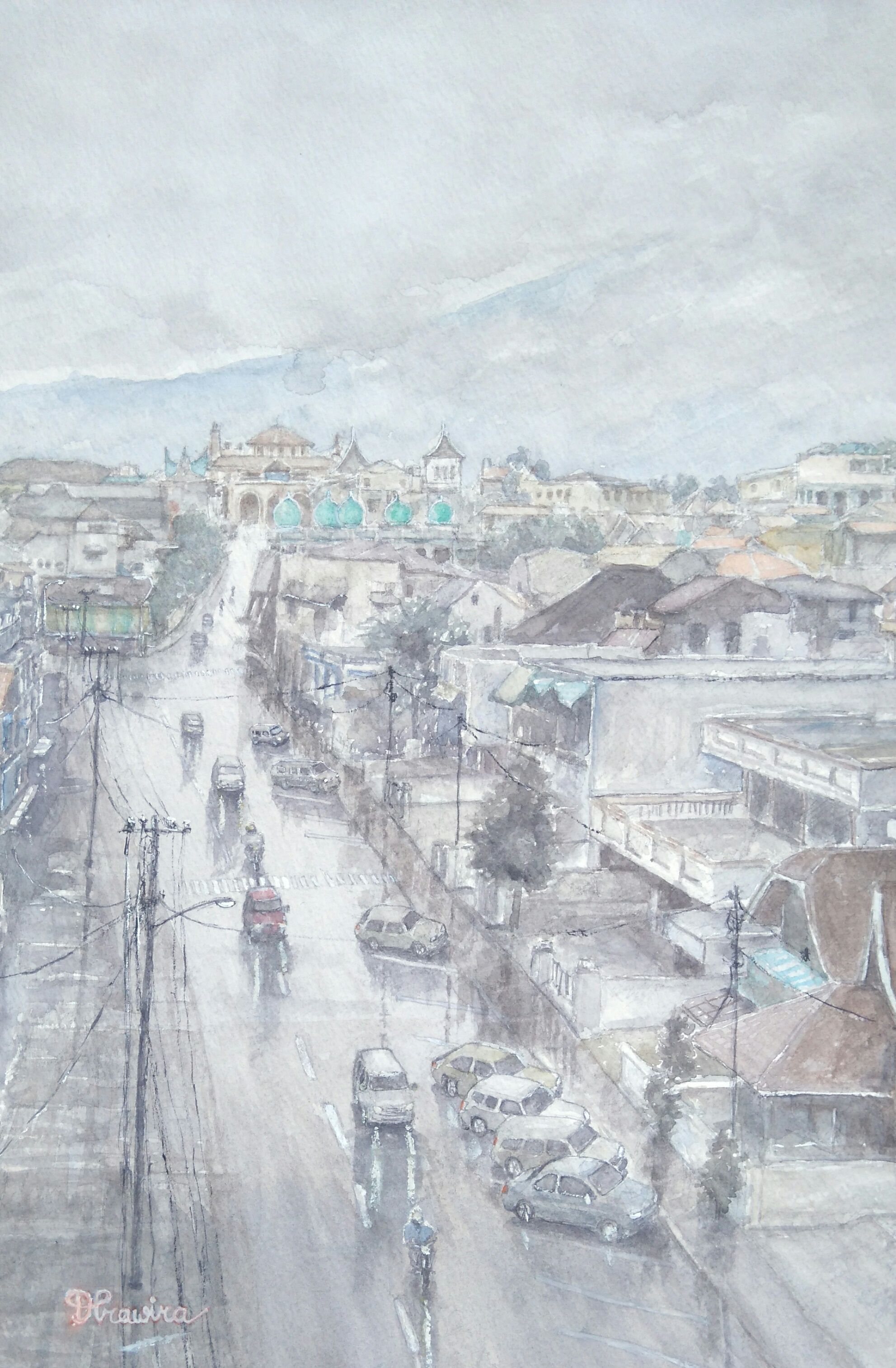1983x3028 Bukittinggi, West Sumatra, Indonesia. ( Donny Prawira And His Bad - Bad Watercolor