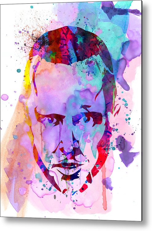 494x752 Jesse Breaking Bad Watercolor Metal Print By Naxart Studio - Bad Watercolor