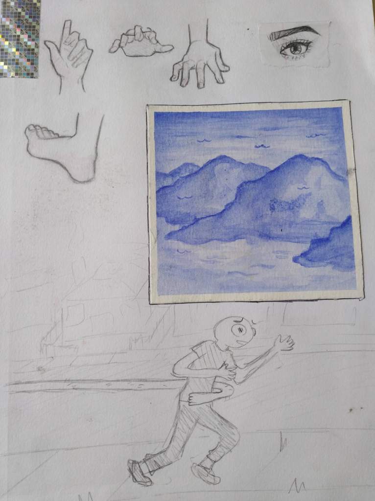 766x1024 Some Sketches + A Bad Watercolor Art Amino - Bad Watercolor