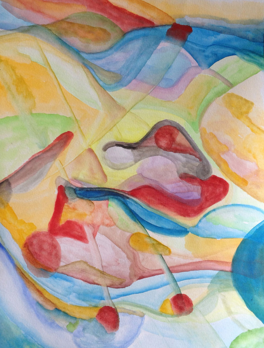 911x1200 The Bad Duck Le Vilain Canard (Nathalie Gribinski) - Bad Watercolor