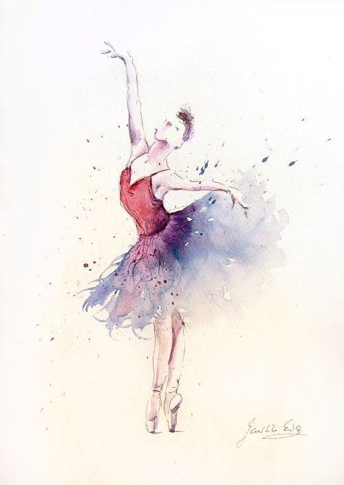 500x703 Download Free Ballerina Watercolor Ballerina Painting Ballerina - Ballerina Watercolor