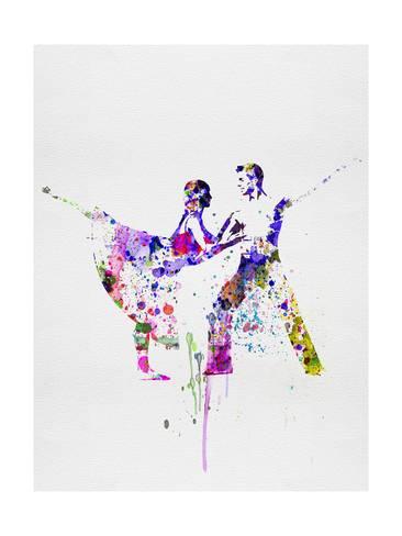 366x488 Romantic Ballet Watercolor 2 Prints By Irina March - Ballet Watercolor