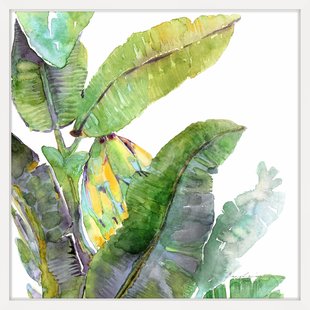 310x310 Banana Leaf Wall Art Wayfair.ca - Banana Leaf Watercolor