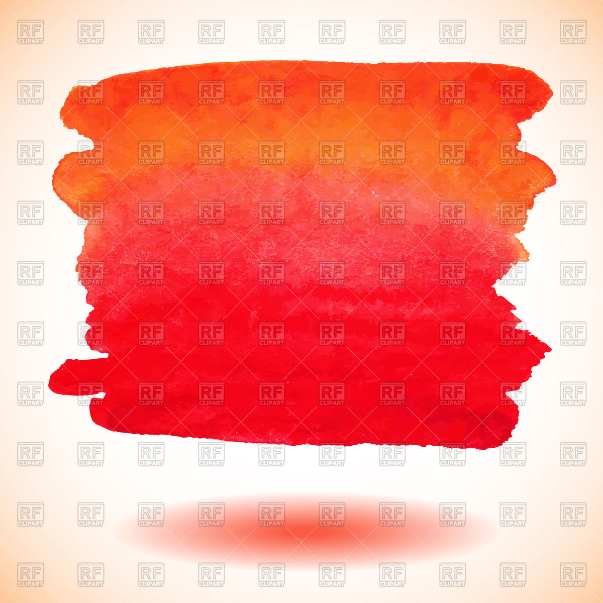 1200x1200 Red Watercolor Paint Banner Vector Image Vector Artwork Of - Banner Watercolor