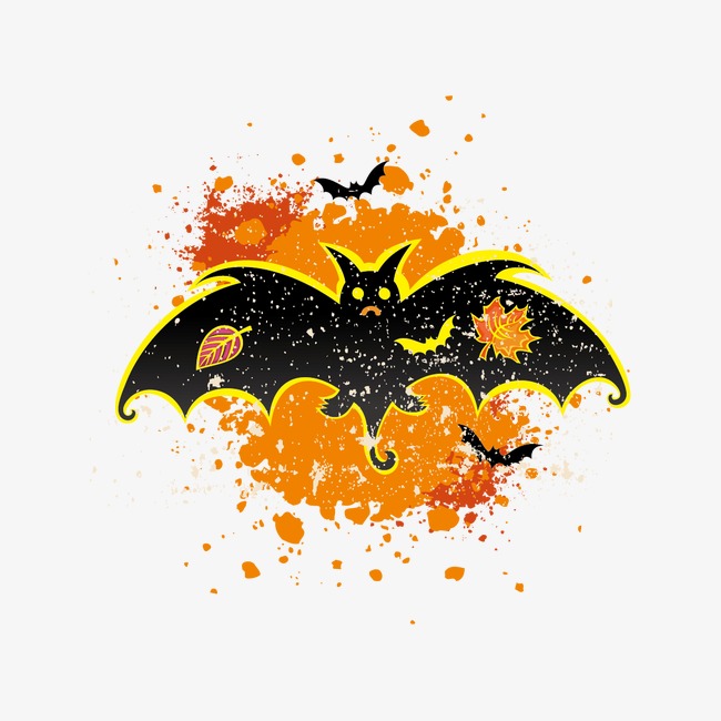 650x650 Colored Bat, Bat Clipart, Watercolor, Bat Png And Vector For Free - Bat Watercolor