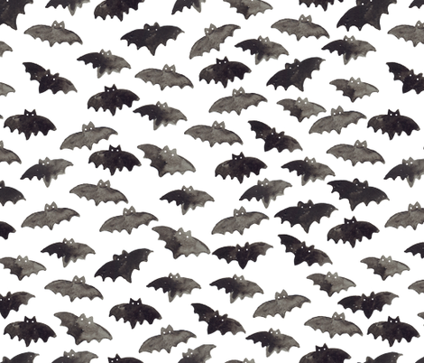 470x402 Watercolor Bats (Large) Wallpaper - Bat Watercolor