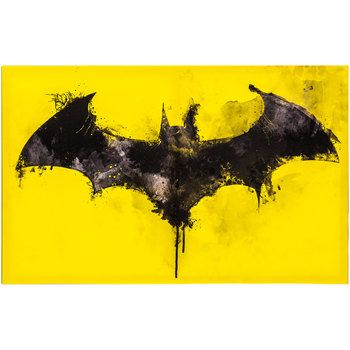350x350 Batman Logo Watercolor Canvas Wall Art My Little Prince - Batman Logo Watercolor
