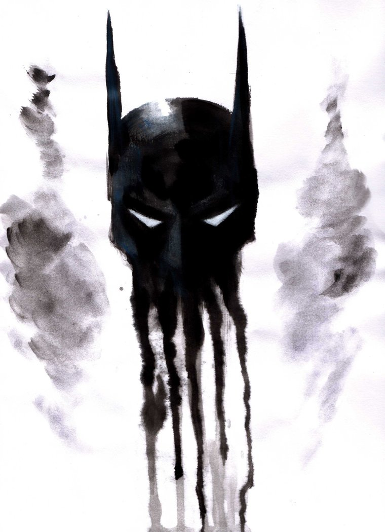 760x1050 Batman Watercolor Sketch By Adamantiel - Batman Watercolor