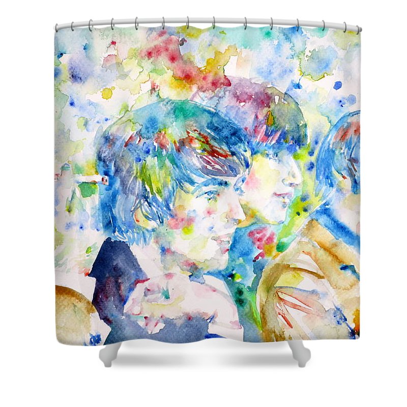 800x800 The Beatles - Beatles Watercolor