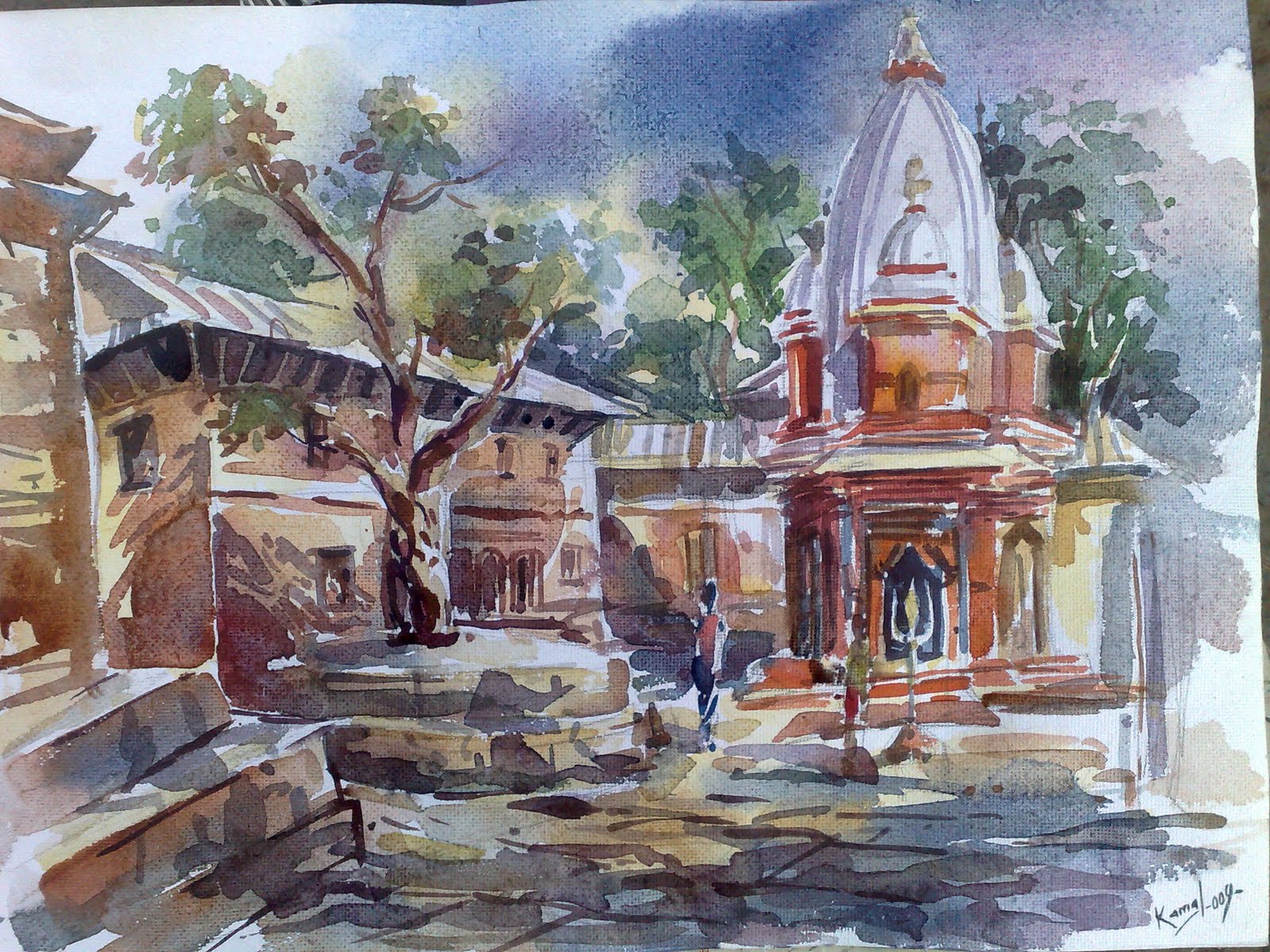 1600x1200 Watercolor Lalitkala Art Showcase - Beautiful Watercolor Art