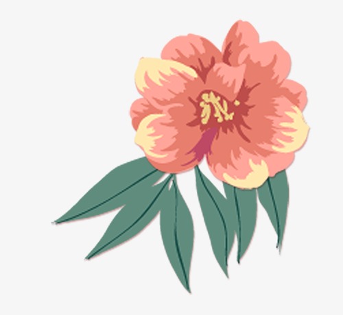 500x460 Pretty Watercolor Flowers, Taobao Creative, Hand Painted Flowers - Beautiful Watercolor Flowers