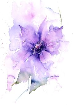 236x347 761 Best Florals And Flower Illustration Images In - Beautiful Watercolor Flowers