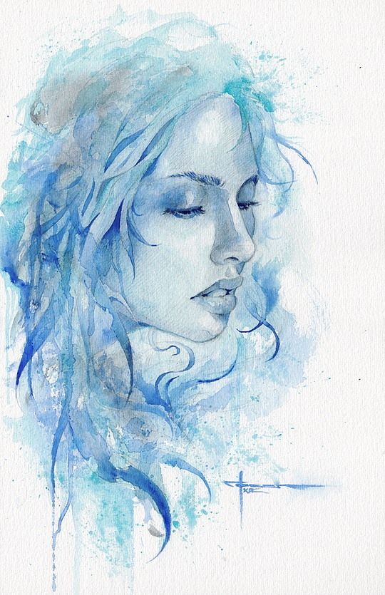 540x835 Beautiful Watercolor Paintings By Mekhz Illustration - Beautiful Watercolor Paintings