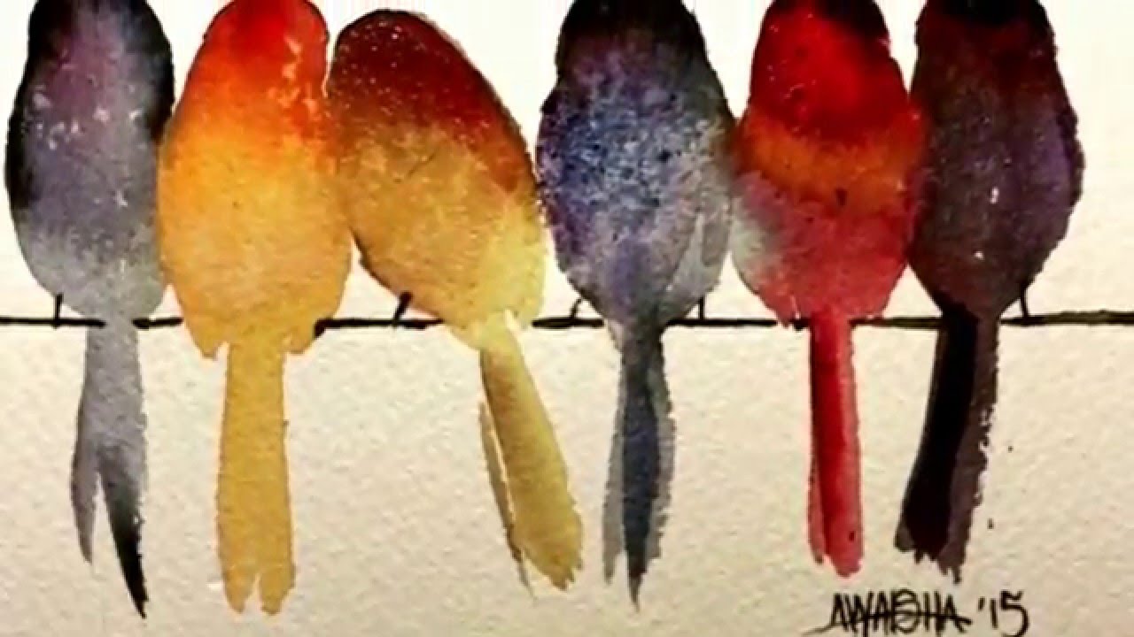 1280x720 Aphoenixd - Beautiful Watercolor Paintings