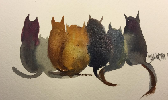 590x352 Beautiful Watercolor Painting - Beautiful Watercolor Paintings