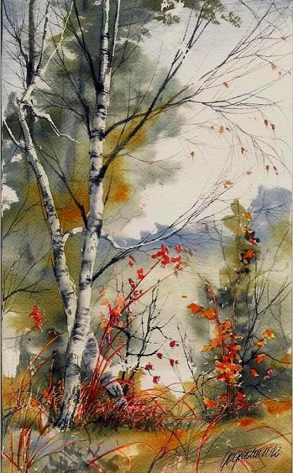 Beautiful Watercolor Paintings Of Nature At PaintingValley.com ...