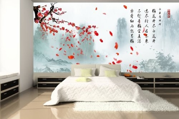 620x413 9 Luminous Watercolor Wall Murals California Home + Design - Bedroom Watercolor