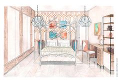 236x166 Berries Colors In Interior - Bedroom Watercolor