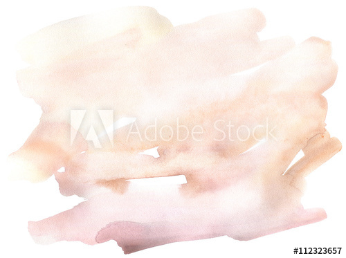 500x373 The Drawn Watercolor Background Of Pastel Natural Beige Color. A - Beige Watercolor